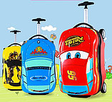 Детский чемодан и рюкзак для мальчика Трансформеры, фото 6