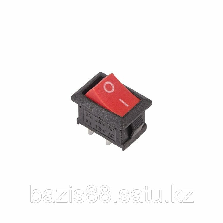 Выключатель клавишный 250V 6А (2с) ON-OFF красный Mini (RWB-201, SC-768) | 36-2111 | REXANT - фото 1 - id-p99592501