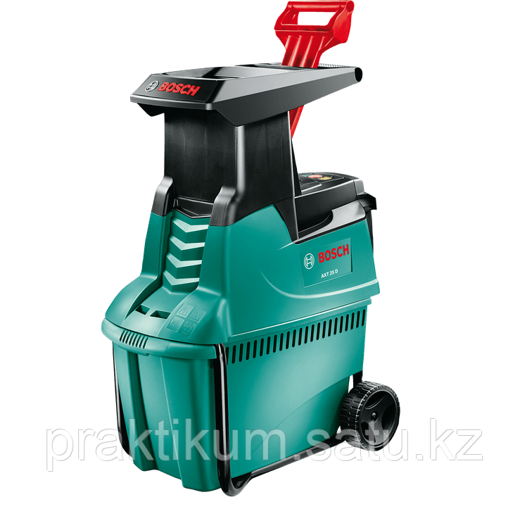 AXT 25 D BOSCH Садовый измельчитель 2,5 кВт, 41 об/мин, 175 кг/ч, ветки max. 40 мм, крутящий момент 650 Нм,