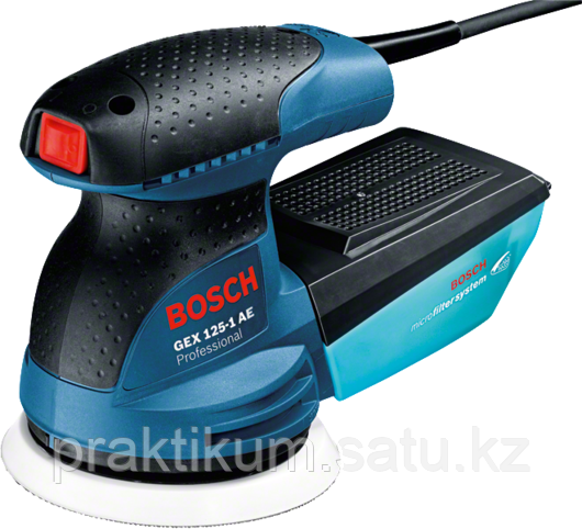 GEX 125-1 AE Professional BOSCH Шлиф.машина эксцентриковая 250 Вт, 7500-12000 об/мин, 15000-24000 кол/мин, - фото 1 - id-p99594760