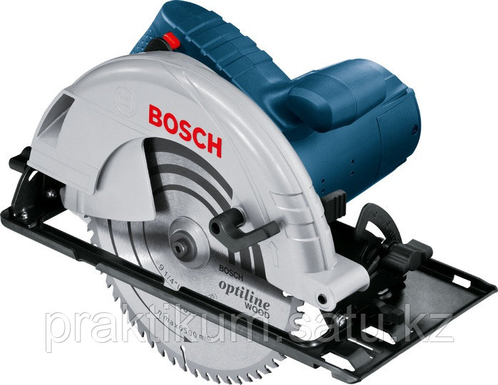 GKS 235 Turbo Professional BOSCH Пила дисковая 2050 Вт, пропил 90 гр-85 мм, 45гр-65 мм, ф 235х30мм, 5300