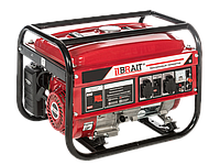 BR5500-CU BRAIT Генератор бензиновый ном/мак мощ 5,0/5,5кВт, выход 12В, стартер ручной, расход топл. 313г/кВт