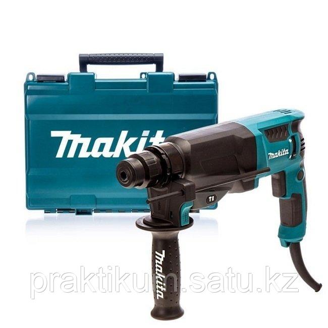 HR2630 MAKITA Перфоратор 800 Вт, 3 реж., 2,9 Дж, 0-4600 уд/мин, 0-1200 об/мин, SDS plus, кейс, 3.1 кг