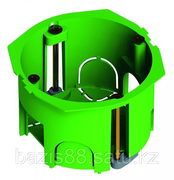 Коробка установочная 68х40 пластиковые лапки, с саморезами (для полых стен) | КУ1203 | HEGEL - фото 1 - id-p99596428