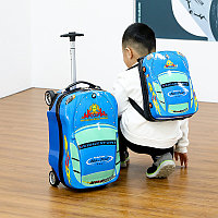 Детский чемодан с рюкзаком Тачки BMW