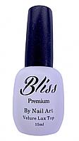Velure Lux Top 15 мл Bliss PREMIUM by Nail Art UV Top Coat