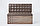 Скамья Денвер дуб Сонома трюфель, тёмно-серый 102х80х56 см, фото 2