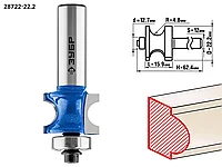 ЗУБР 22.2x25.4мм, радиус 4.8мм, фреза полустержневая с подшипником