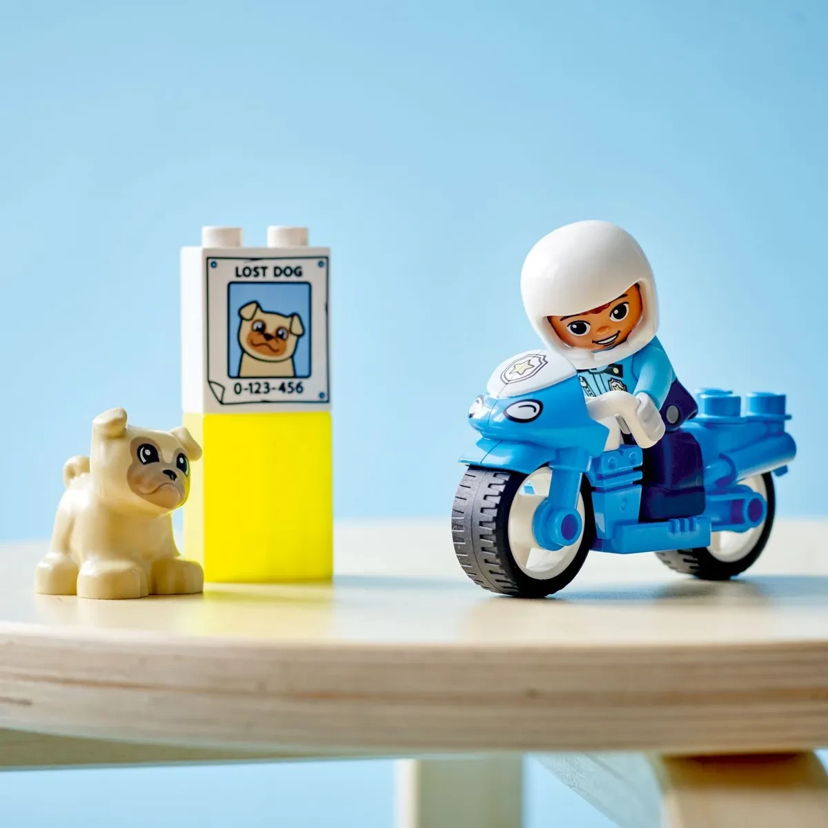 10967 Lego Duplo Полицейский мотоцикл, Лего Дупло - фото 4 - id-p99618245
