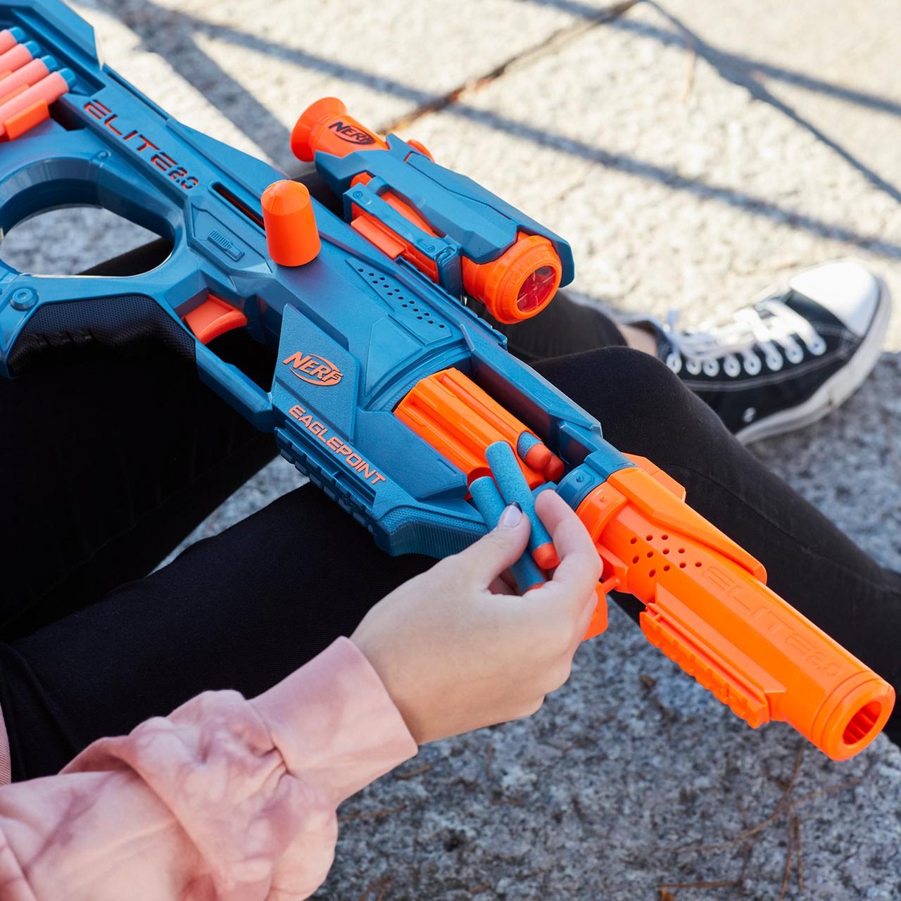 Hasbro Nerf Elite 2,0 Ружье Бластер Нёрф Иглпоинт RD 8 - фото 8 - id-p99618267