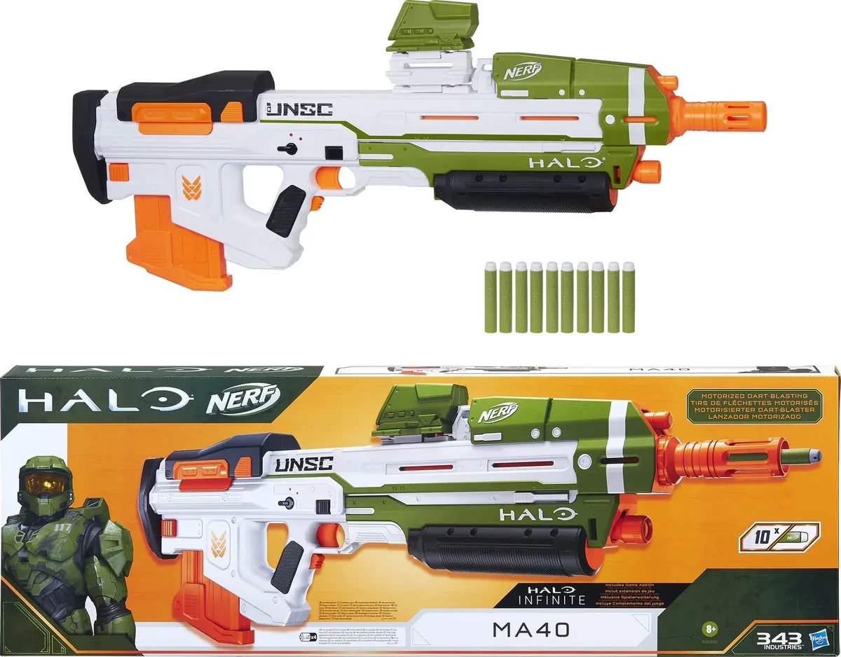 Hasbro Nerf Halo Бластер Нёрф Хало МА 40 - фото 3 - id-p99618269