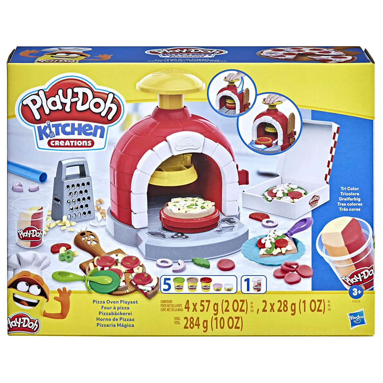 Hasbro Play-Doh Кухня Игровой набор Печем пиццу, Плей-До F4373 - фото 1 - id-p99618270