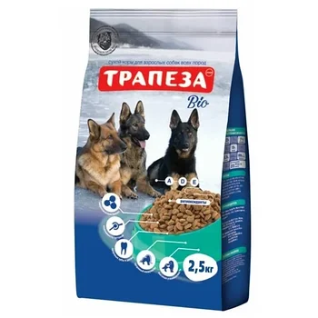 ТРАПЕЗА Корм БИО для собак с нормальной активностью 2,5кг
