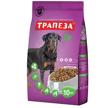 ТРАПЕЗА Корм FIT корм для собак подверженных регулярным  физическим нагрузкам 10кг