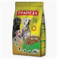 ТРАПЕЗА ТРИО для собак высококолорийный индейка / кролик / говядина 10кг