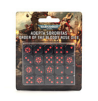 Adepta Sororitas: Order of Bloody Rose Dice set (Сёстры битвы: Набор кубов Орден кровавой розы)