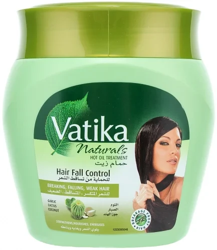 Маска для волос Контроль над потерей волос Vatika Naturals Hammam Zaith-hair Fall Control 500 гр. - фото 1 - id-p85181225
