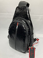Мужская сумка-рюкзак "EMINSA". Высота 30 см, ширина 17 см, глубина 9 см., фото 1