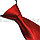Галстук регулирующийся на резинке атласный бордовый, фото 3