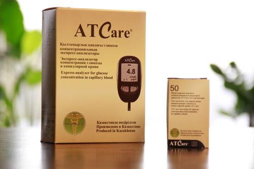 Аксель и А тест полоски на  Глюкометр АТ Care №50