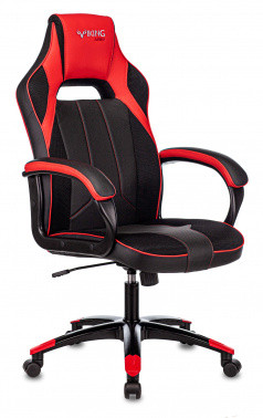 Кресло игровое Zombie VIKING 4 AERO черный/красный