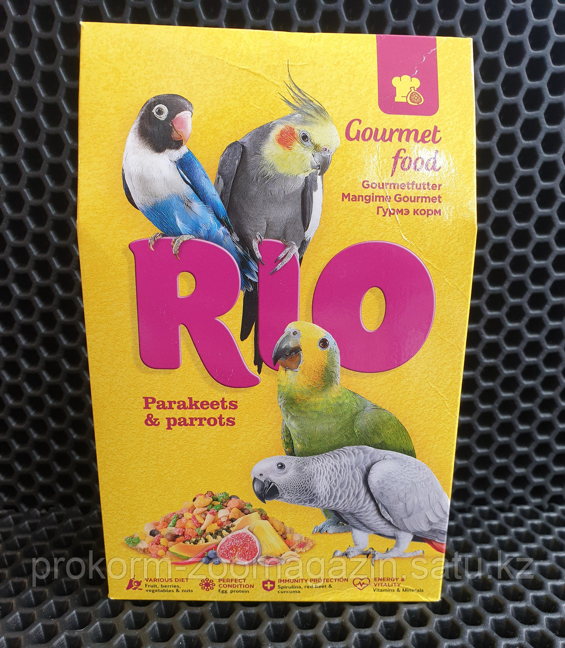 RIO Гурмэ корм. Для средних и крупных попугаев. 250 гр - фото 1 - id-p99631491