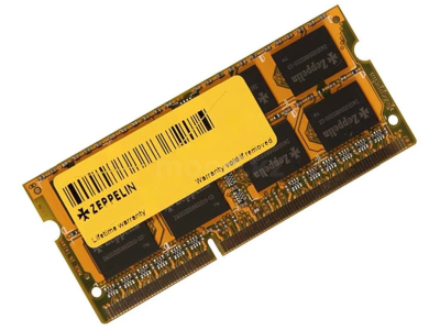Оперативная память SODIMM DDR4 PC-21300 (2666 MHz) 8Gb Zeppelin (память для ноутбуков) <1Gx8>
