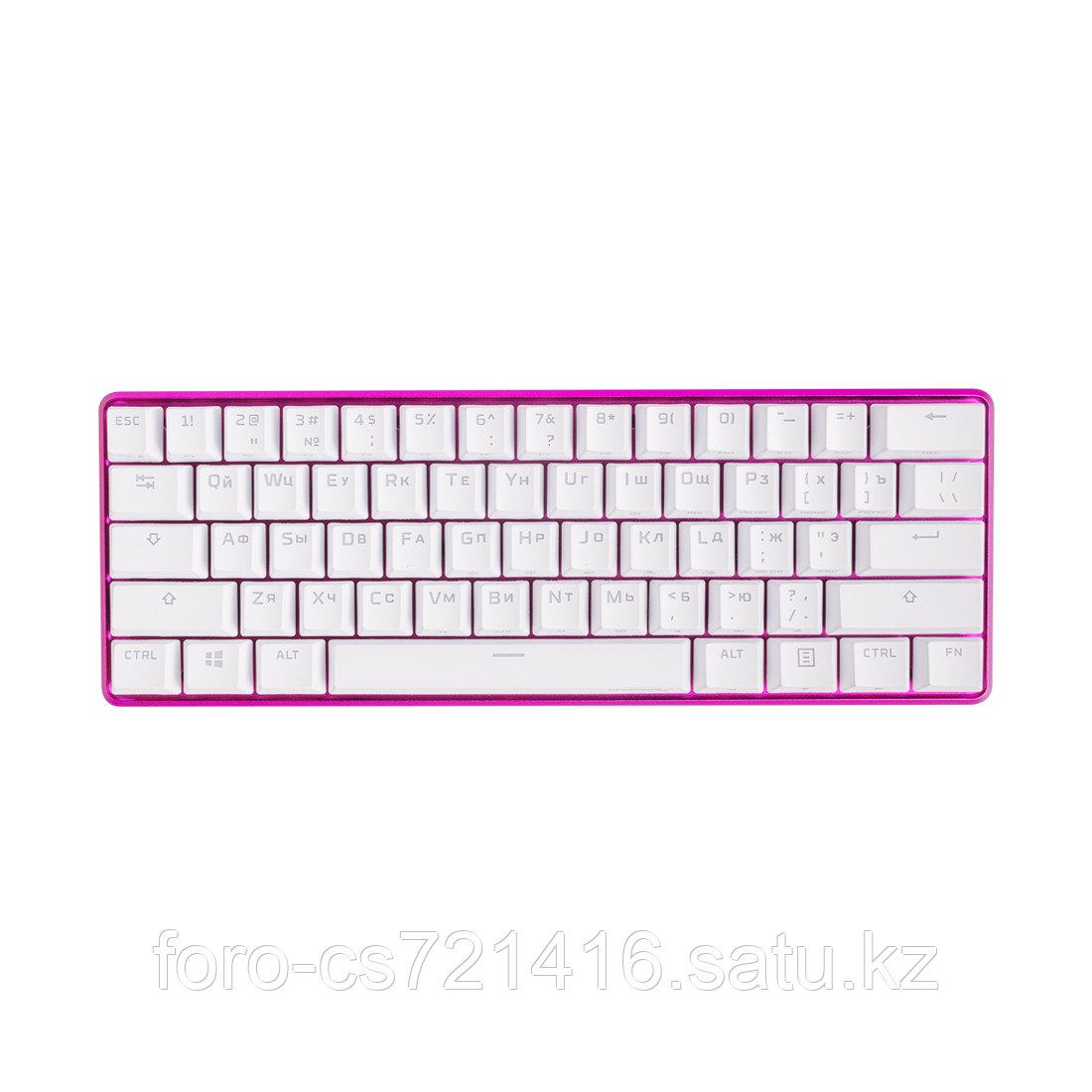 Клавиатура HyperX Alloy Origins 60 Pink 572Y6AA#ACB, фото 1