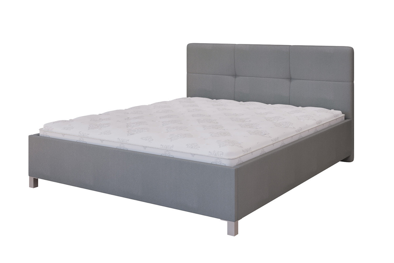 Кровать с подъёмным механизмом Агата 160х200 см, светло-серый - фото 3 - id-p99635541