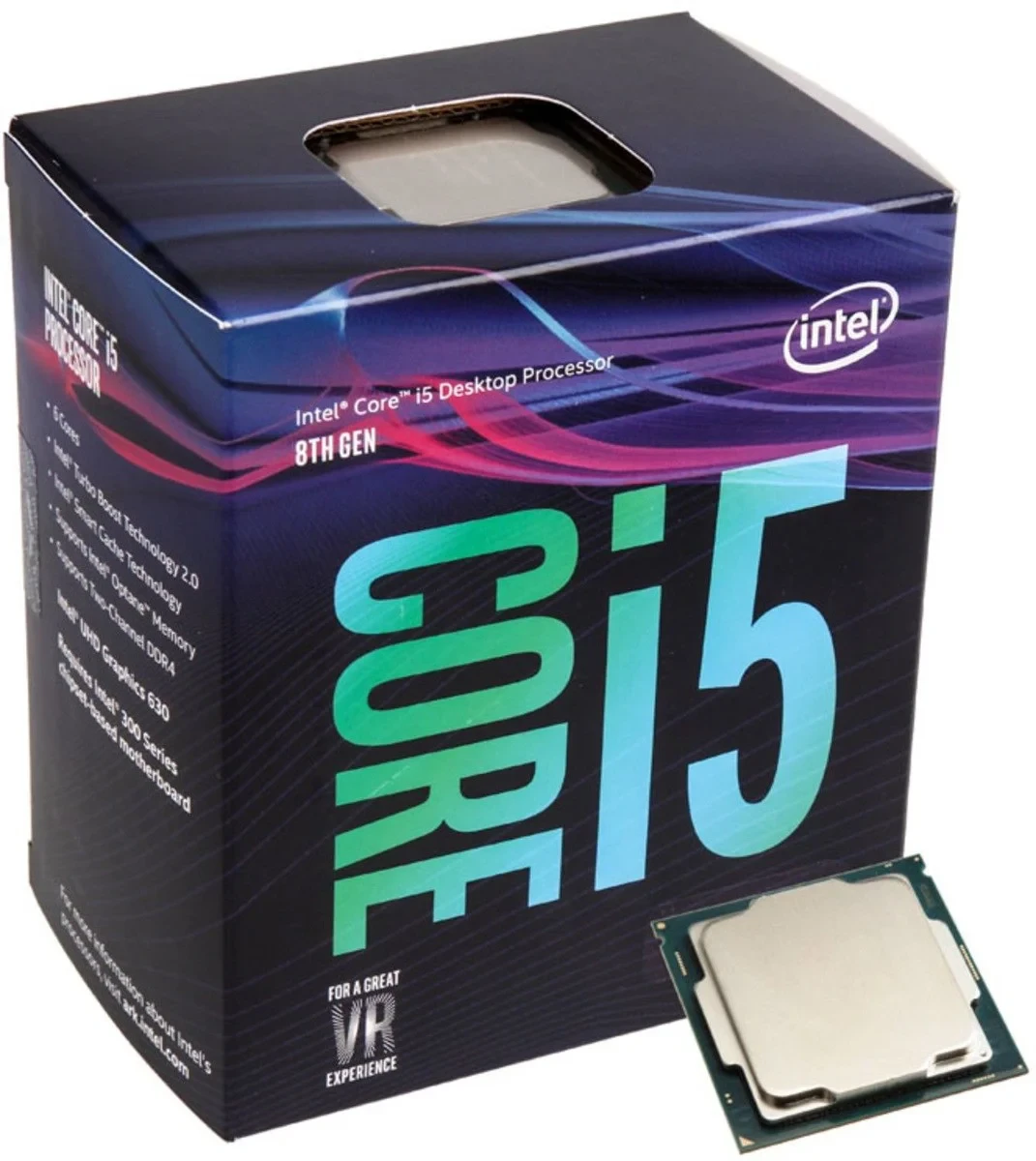 CPU Intel Core i5 8400 2,8GHz 9Mb 6/6 Core Coffe Lake Tray 65W FCLGA1151
