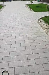 Тротуарная плитка гранитная