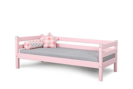 Детская кровать Соня вариант 2, розовый 82х202 см