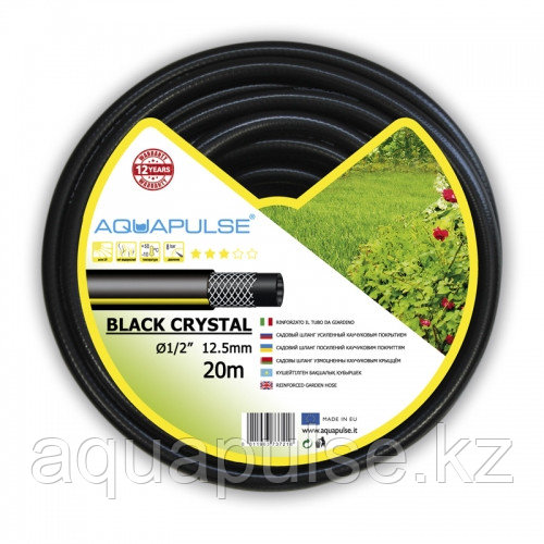 Шланг для полива Aquapulse Black Cristal 1"(25мм) 25м | Польша - фото 2 - id-p99636822