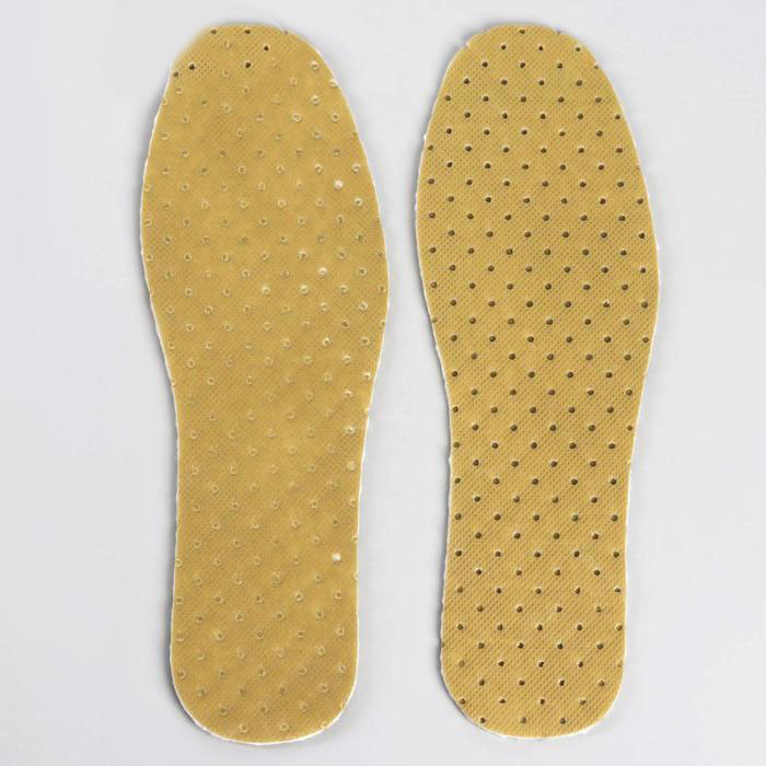 Стельки для обуви, универсальный размер, пара, цвет жёлтый - фото 1 - id-p99643393