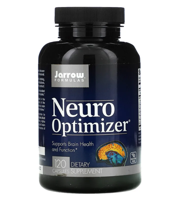 Jarrow Formulas, Neuro Optimizer, добавка для нормализации работы мозга, 120 капсул