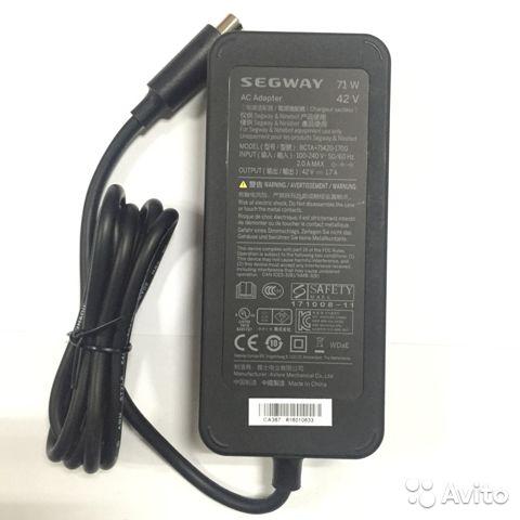 Зарядное устройство для Ninebot ES, Xiaomi Mijia M365/Pro 36V(42V,5A) оригинал - фото 1 - id-p99662281