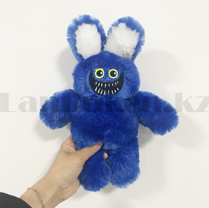 Мягкая игрушка Хаги Ваги заяц 35 см синяя - фото 3 - id-p99669630