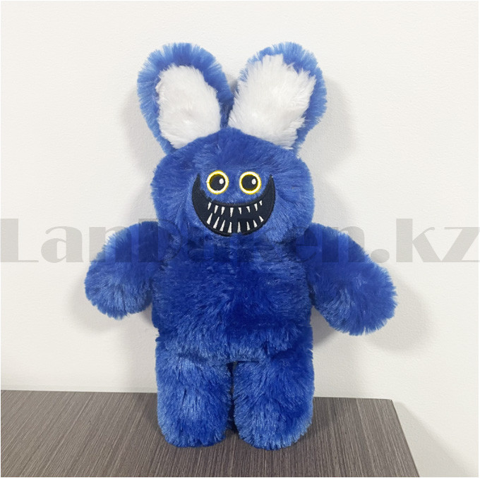 Мягкая игрушка Хаги Ваги заяц 35 см синяя - фото 10 - id-p99669630