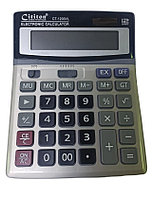 Калькулятор 12р Cititon 1200VL двойное питание, метал.панель 187*150*30мм