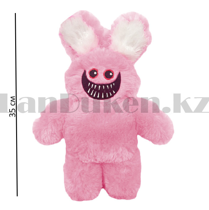 Мягкая игрушка Хаги Ваги заяц 35 см розовая - фото 2 - id-p99669656