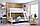 Кровать двухъярусная Адель белый 202х156х139,2 см, фото 2