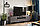 Тумба под ТВ Бруклин, Оникс серый глянец 150х36х36,6 см, фото 3