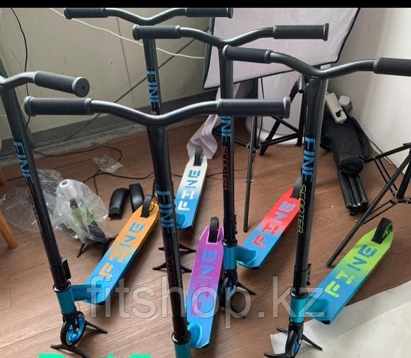 Самокат детский трюковой Fine scooter