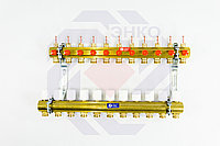 Комплект коллекторов с расходомерами GIACOMINI R553F 11 контуров