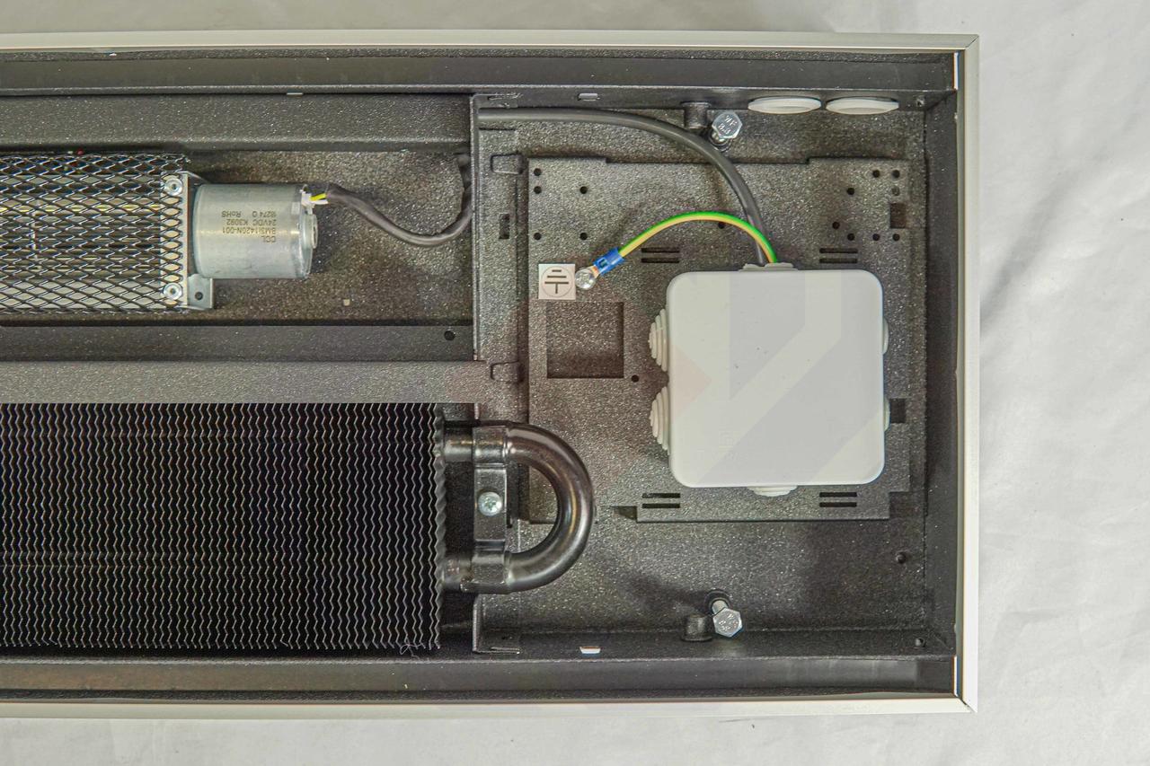 Конвектор внутрипольный с принудительной конвекцией ISOTERM Гольфстрим КВК24 2100 мм - фото 4 - id-p99672099