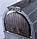 Печь для бани, чугунный тоннель с чугунной дверью, Калита М арочная, ВВД, фото 5