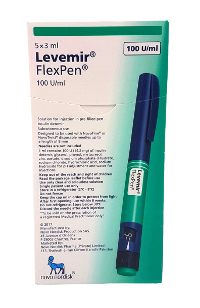 Левемир ФлексПен (Levemir FlexPen) | Инсулин детемир (insulin detemir)