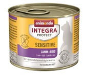 Консервы Integra Protect Sensitive с ягненком и рисом д/взр.кошек при пищ. аллергии 200гр
