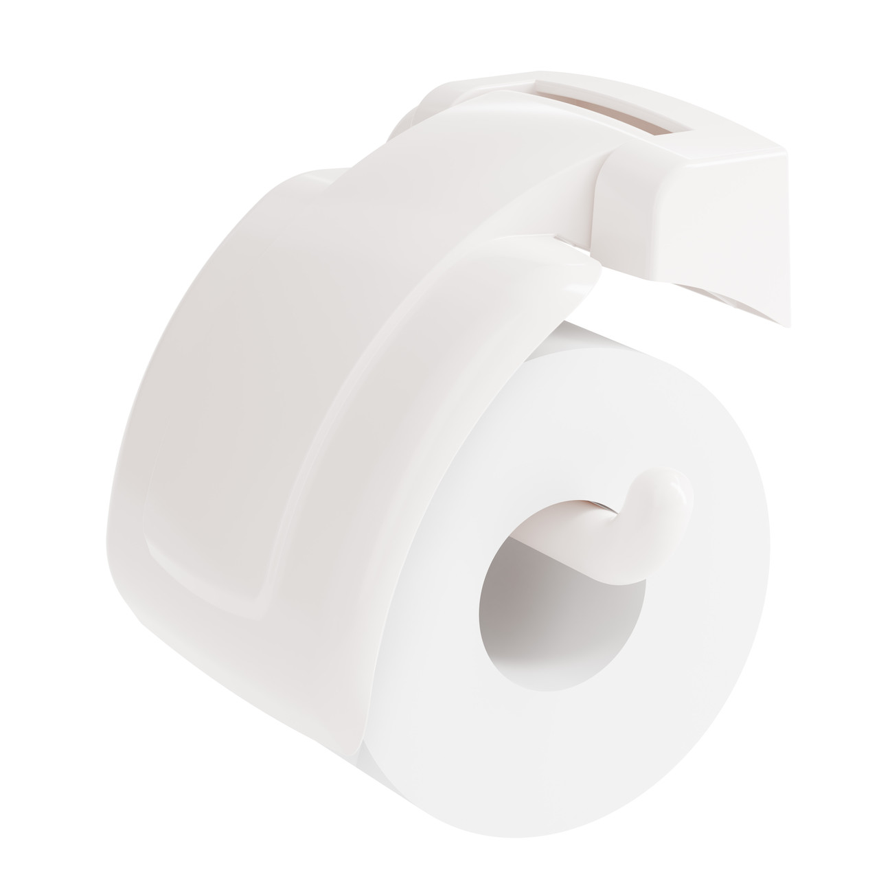Держатель туалетной бумаги, белый (Альтернатива, Россия) - фото 1 - id-p99683239