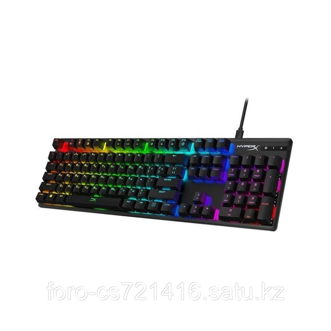 Клавиатура HyperX Alloy Origins Mechanical Gaming Keyboard Russian layout 4P4F6AX#ACB, фото 1